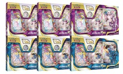 Pokemon Origin Forme Dialga AND Palkia VSTAR Premium Collection Box CASE (6 Total Boxes)